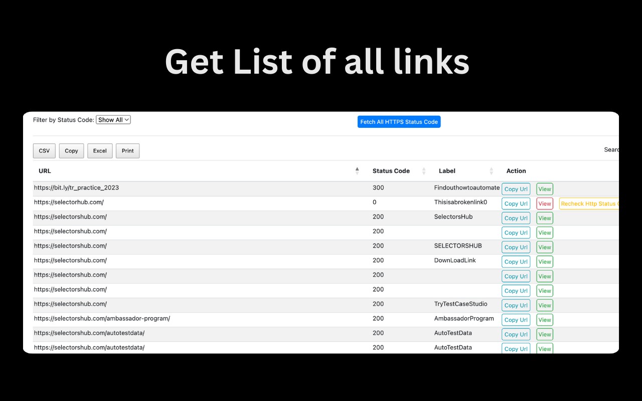Check My Links screenshot