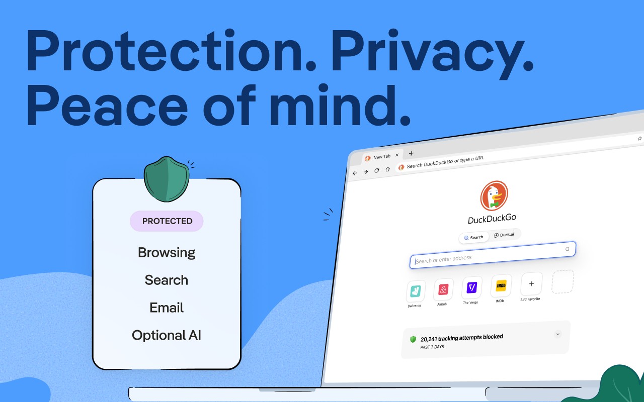 DuckDuckGo Search & Tracker Protection screenshot