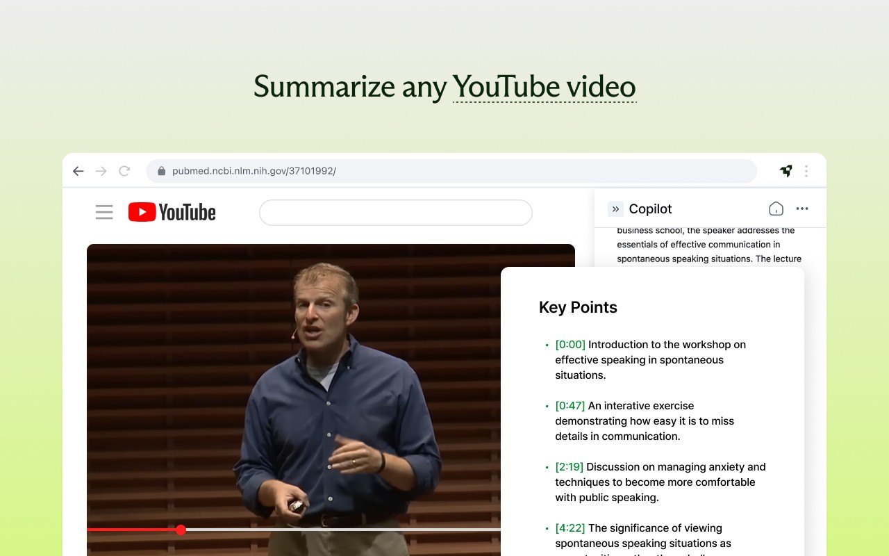 Liner: ChatGPT AI Copilot for Web&YouTube&PDF screenshot