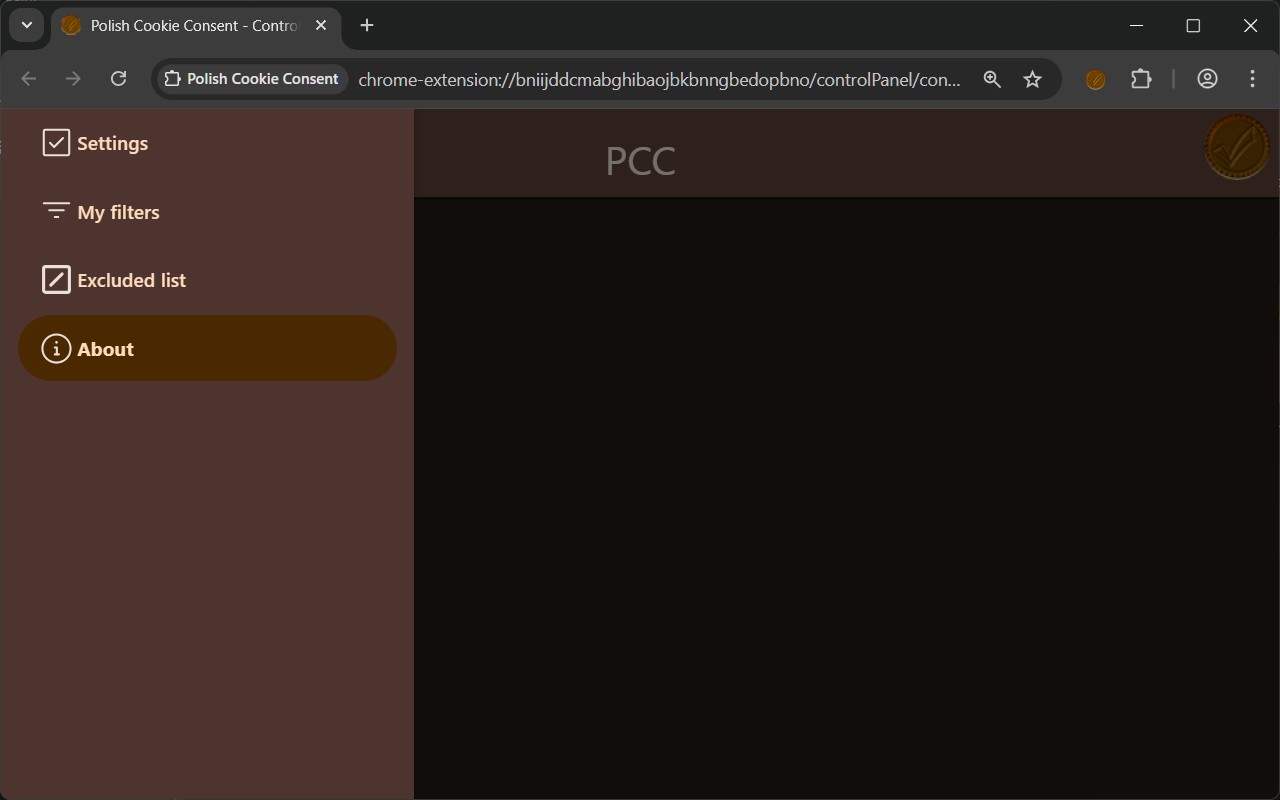Polish Cookie Consent screenshot