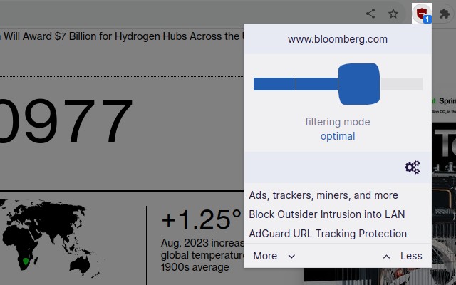 uBlock Origin Lite screenshot