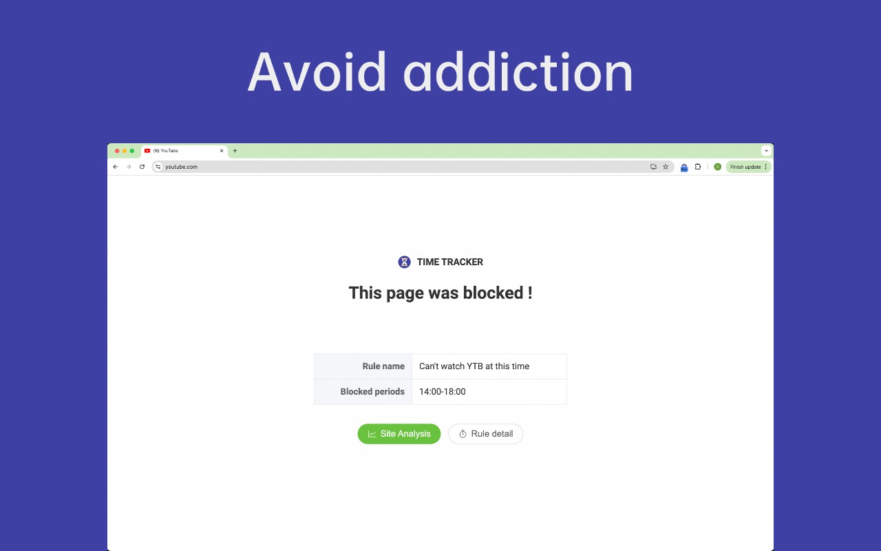 Time Tracker - Web Habit Builder screenshot