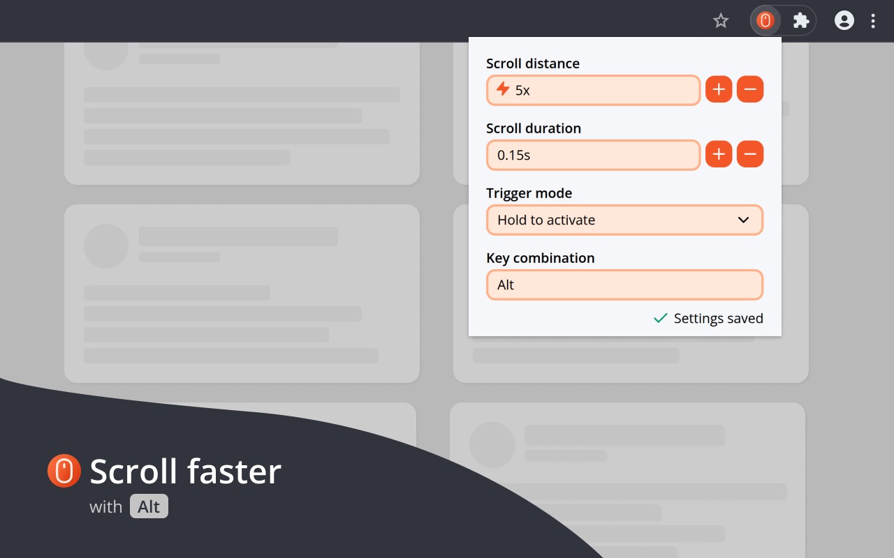 Fast Scroll screenshot