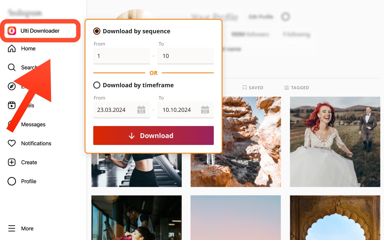Instagram Downloader screenshot