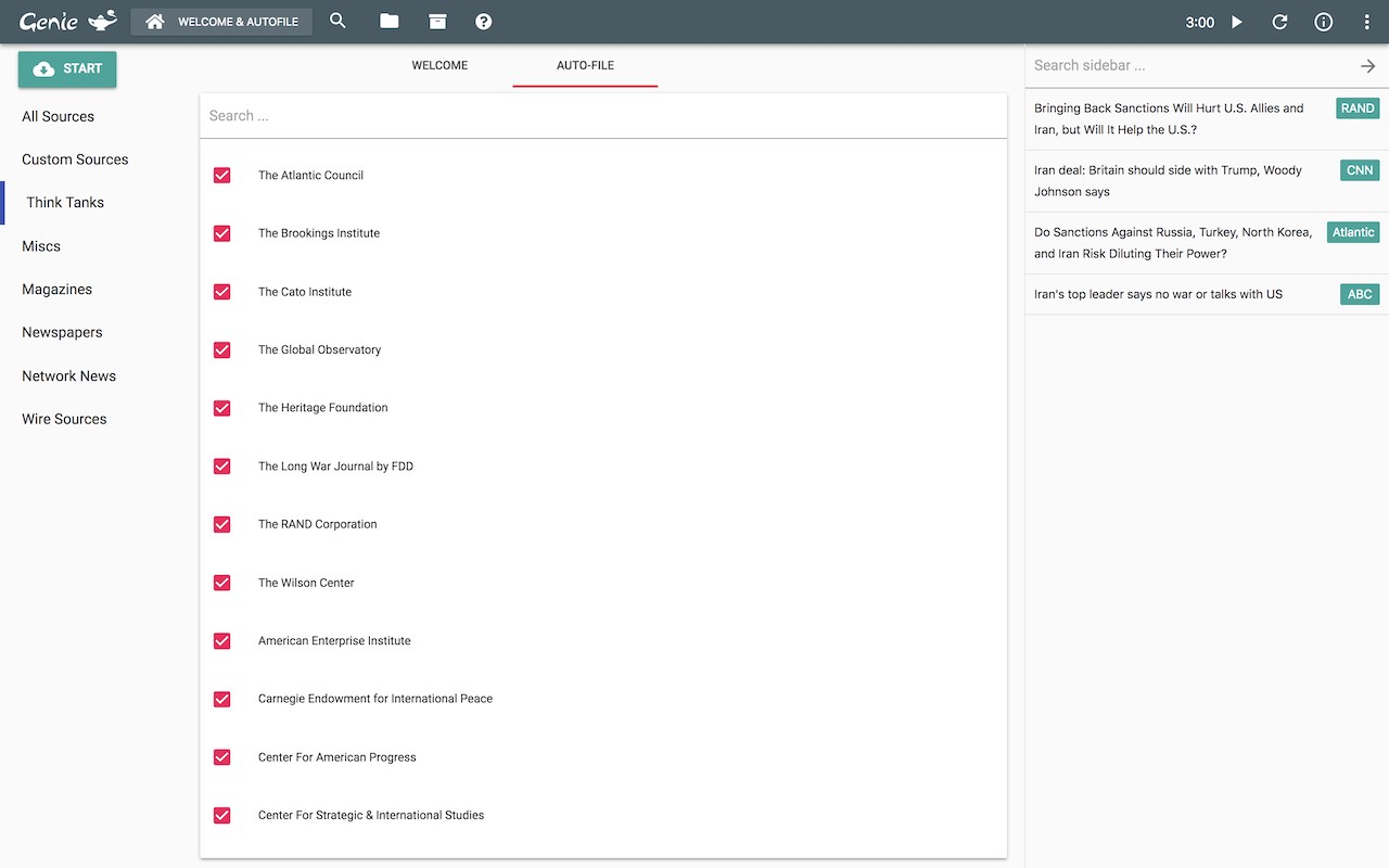 Genie - Extemp, Congress, Debate screenshot