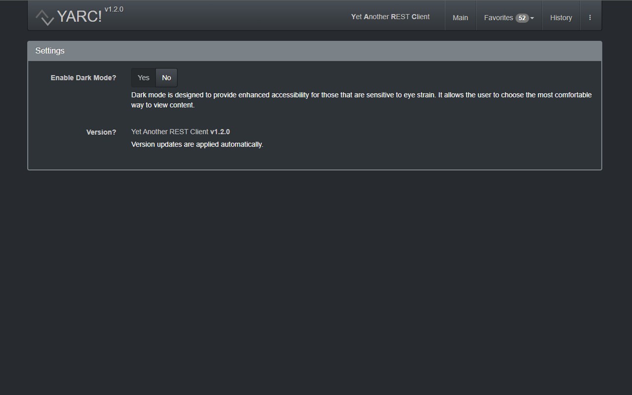 Yet Another REST Client screenshot