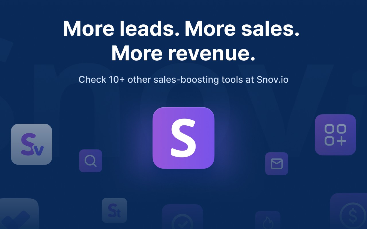 Email Finder by Snov.io screenshot