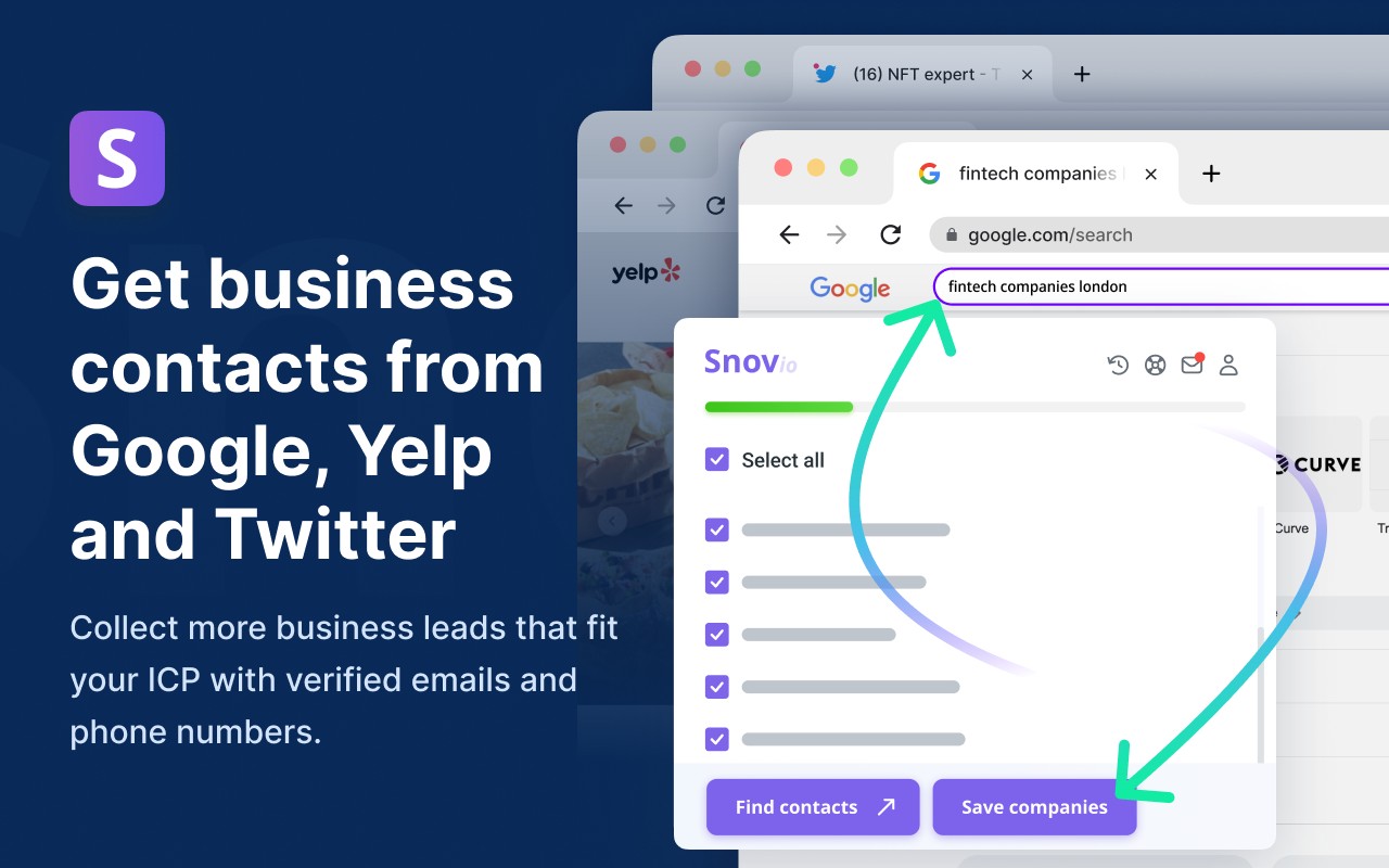 Email Finder by Snov.io screenshot