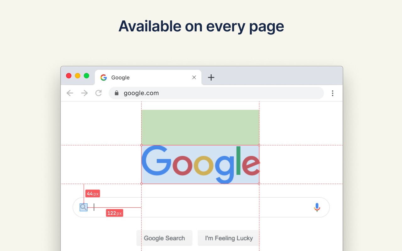 Measuremate — Pixel Ruler for Web Design screenshot