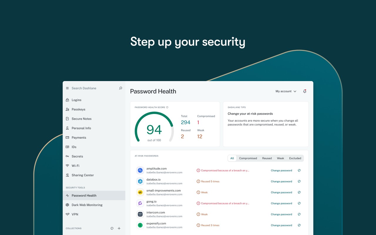 Dashlane — Password Manager screenshot