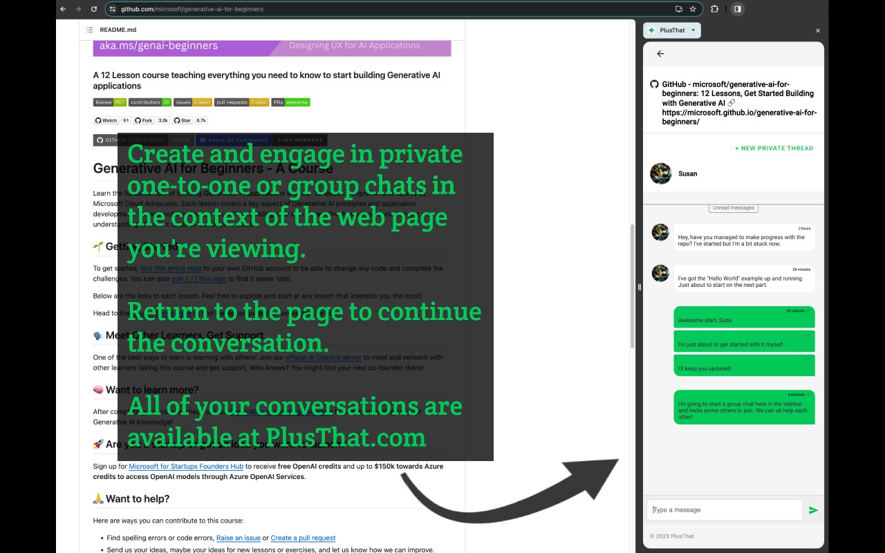 PlusThat screenshot