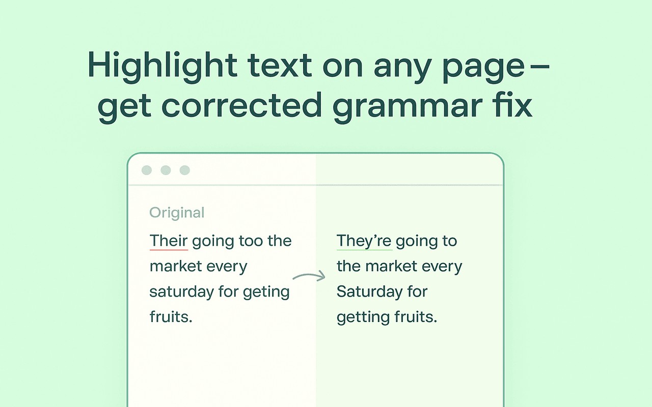 Quick Grammar Corrector screenshot