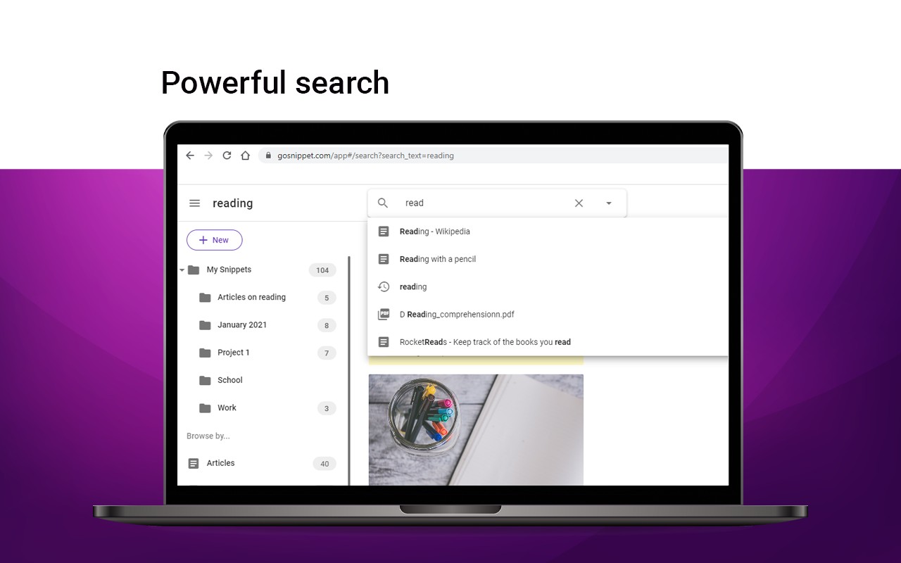 Snippet Highlighter - Web & PDF screenshot