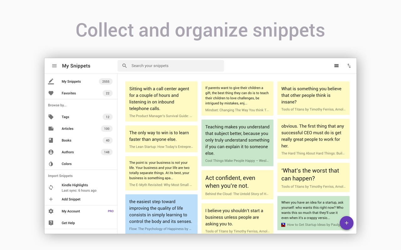 Snippet Highlighter - Web & PDF screenshot