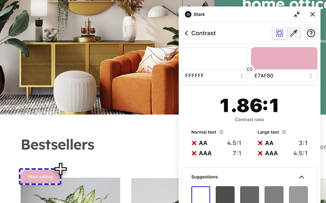 Stark Accessibility Checker screenshot