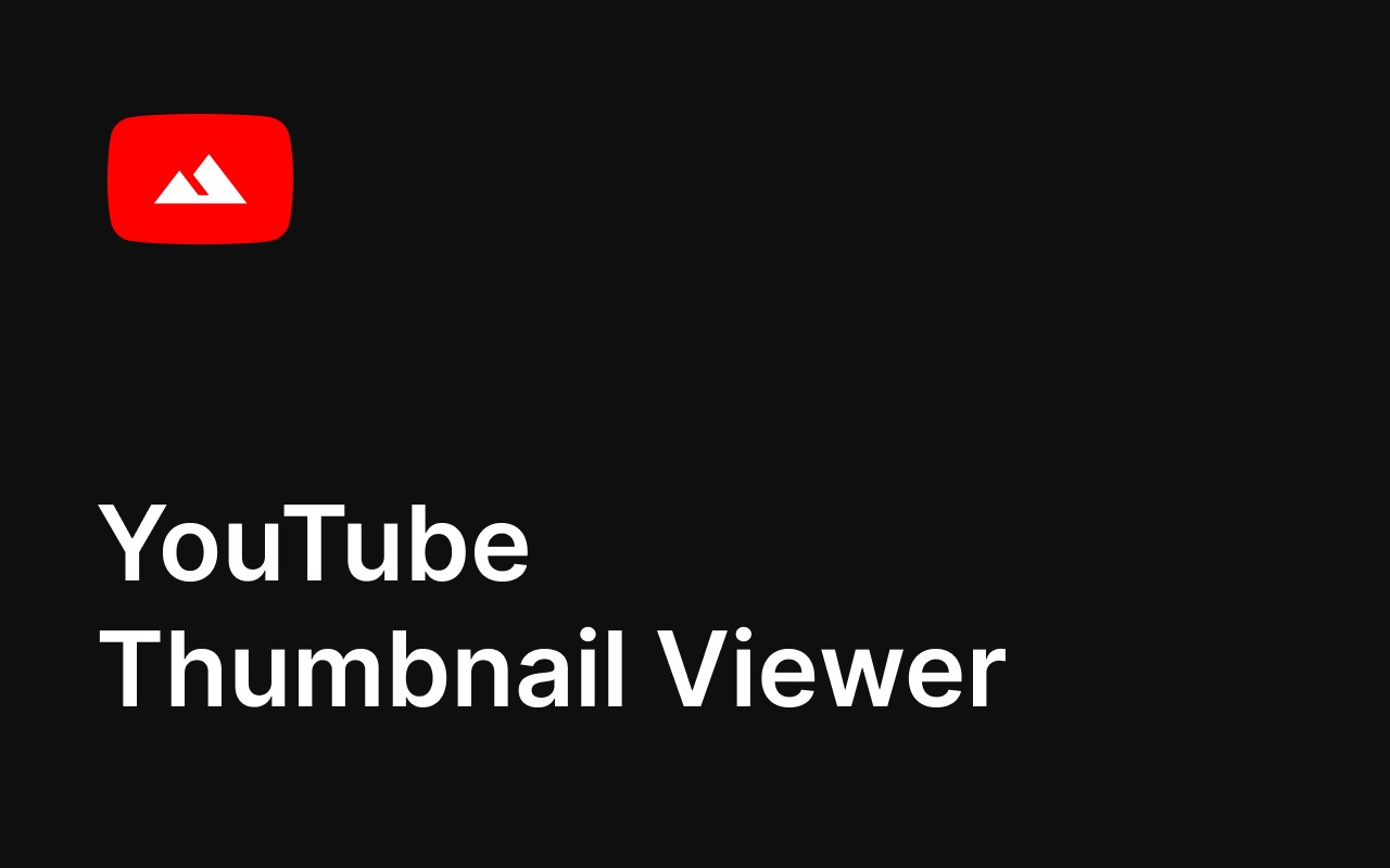 YouTube Thumbnail Viewer screenshot