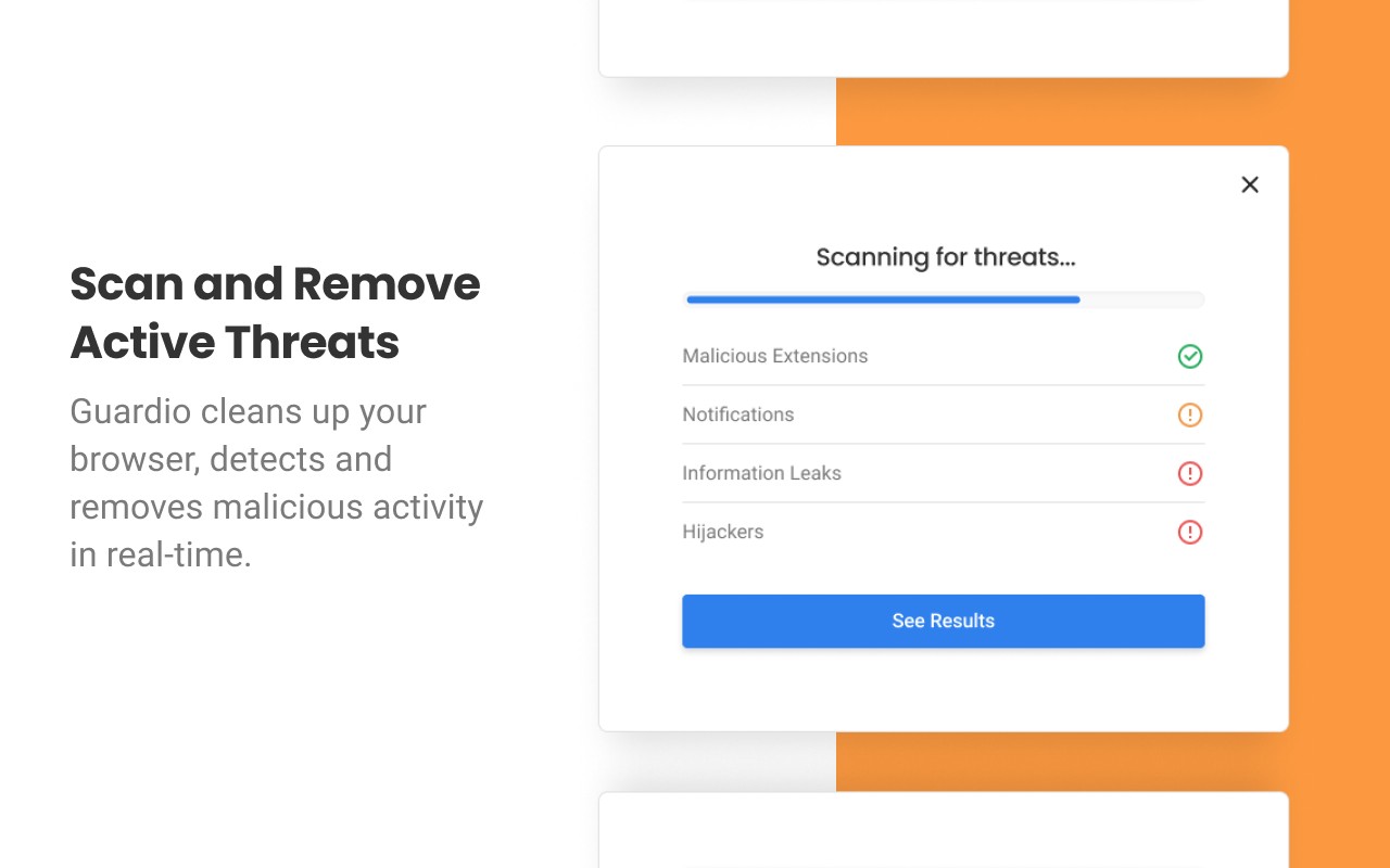 Guardio Protection for Chrome screenshot