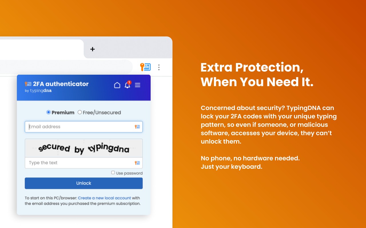 2FA Authenticator screenshot