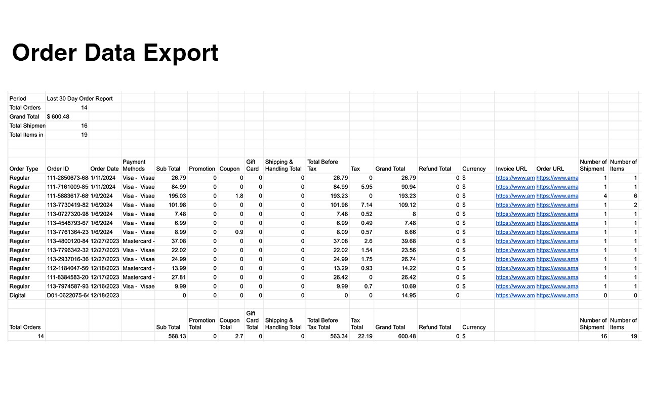 OrderPro: Export Amazon, eBay, Walmart & More screenshot