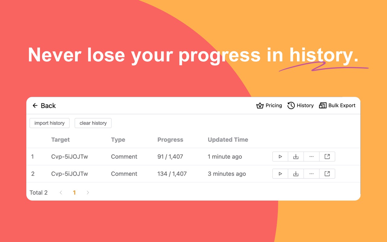 InsC - Instagram comment picker & exporter screenshot