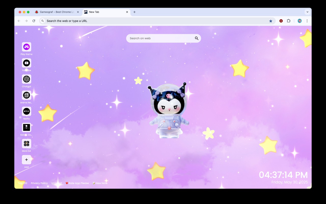 Kuromi Live Wallpaper screenshot