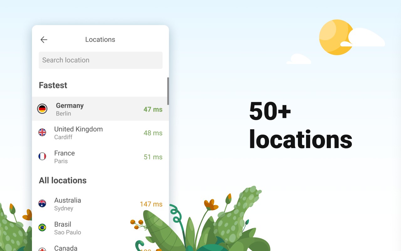 AdGuard VPN: free & secure proxy screenshot