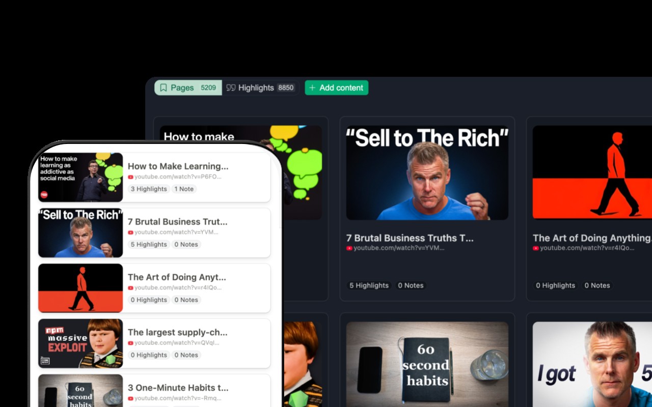Web Highlights: PDF & Web Highlighter + Notes & AI Summary screenshot
