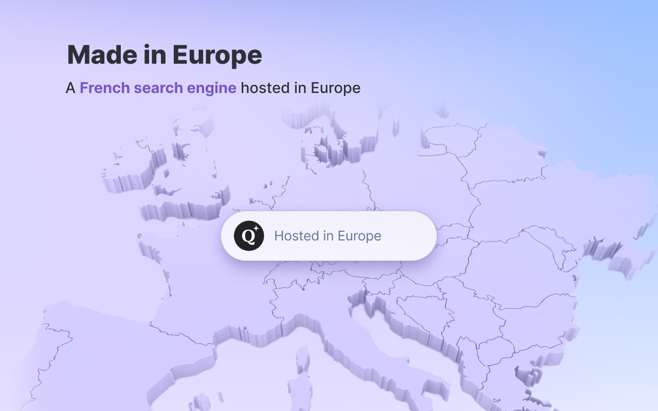 Qwant - Search engine and tracker blocker screenshot