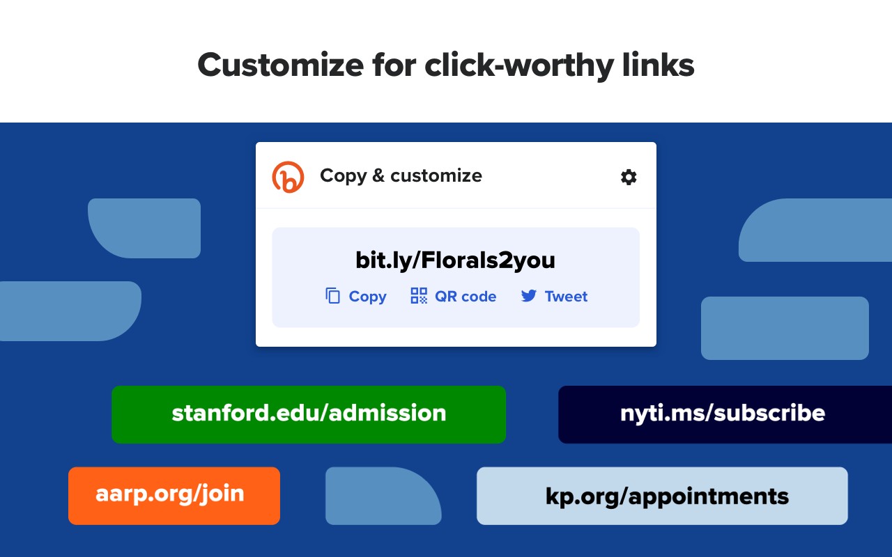 Bitly | Short links and QR Codes screenshot