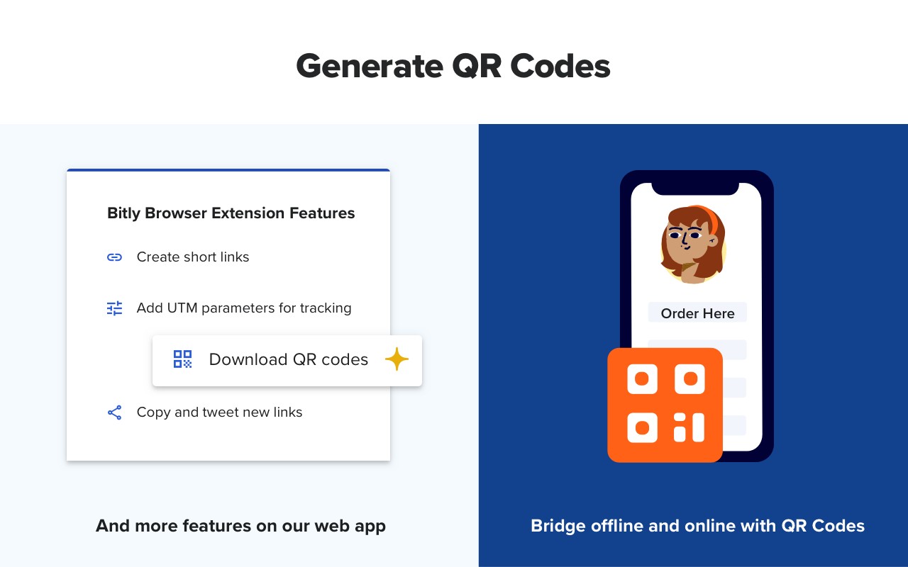 Bitly | Short links and QR Codes screenshot