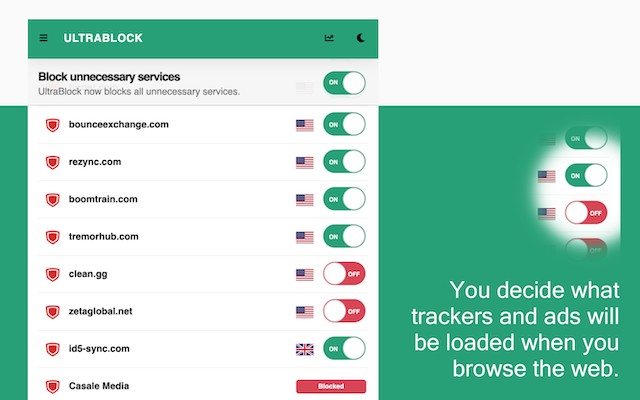 UltraBlock - Adblock & Privacy Protection screenshot