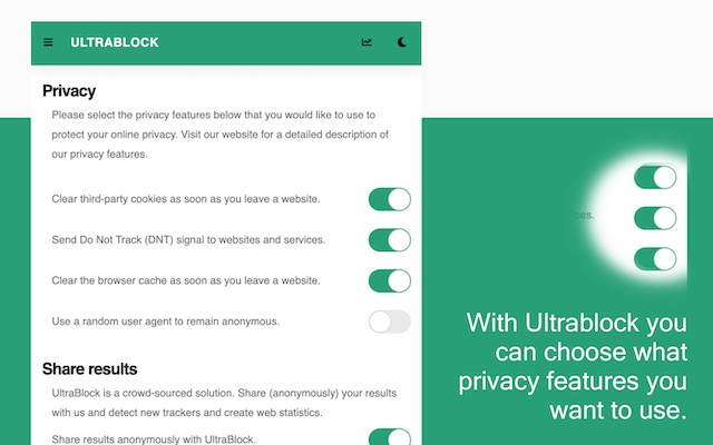 UltraBlock - Adblock & Privacy Protection screenshot
