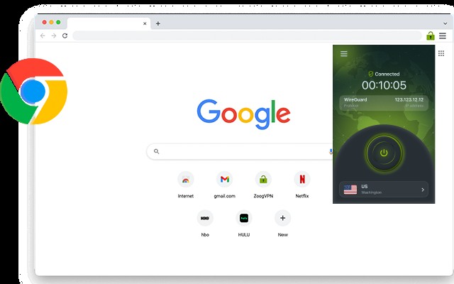 ZoogVPN - Free VPN for Chrome & Proxy screenshot