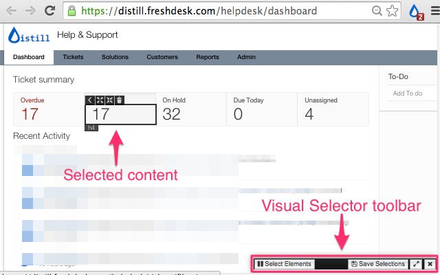 Distill Web Monitor screenshot