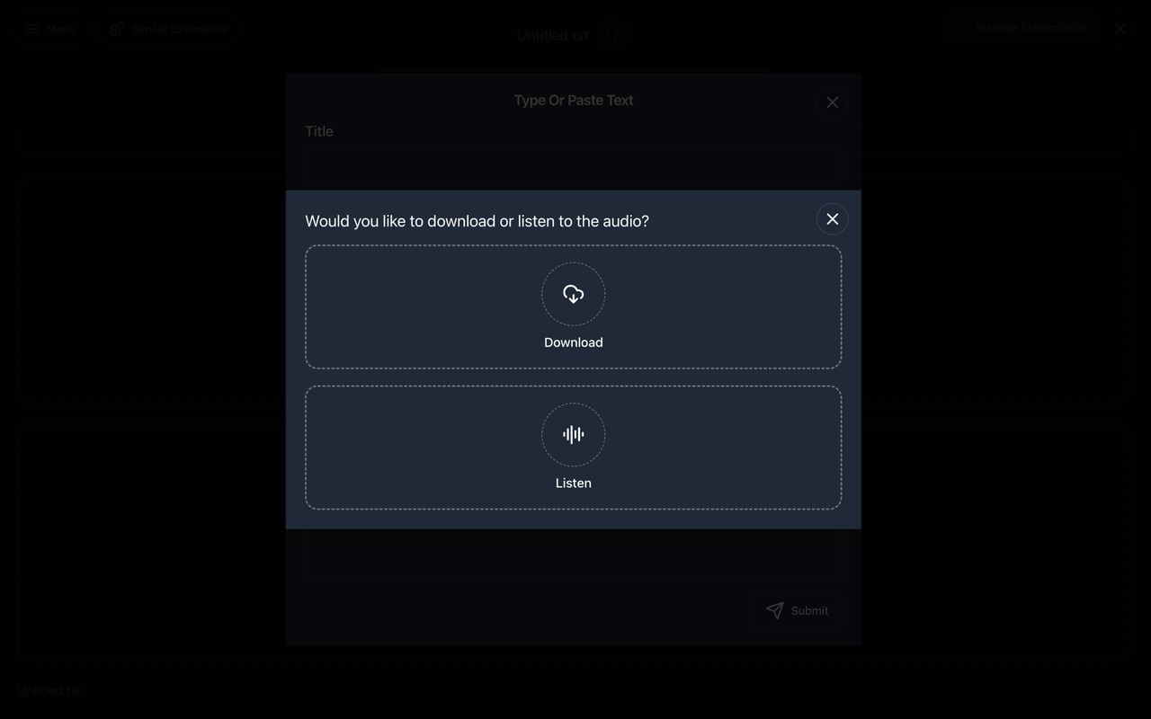 Gemini Reader: Free AI Text to Speech with Google Voices, TTS screenshot