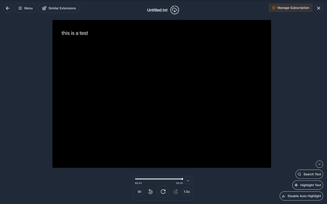 Gemini Reader: Free AI Text to Speech with Google Voices, TTS screenshot