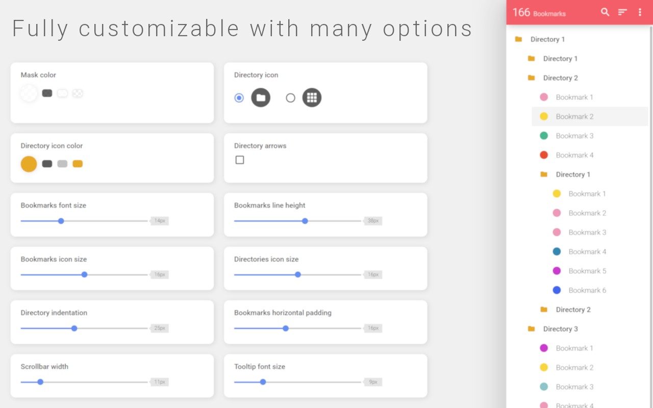 Bookmark Sidebar screenshot