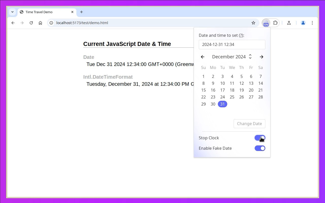 Time Travel screenshot