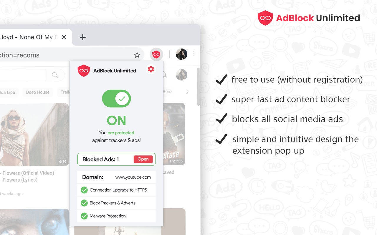 Adblock Unlimited - Adblocker screenshot