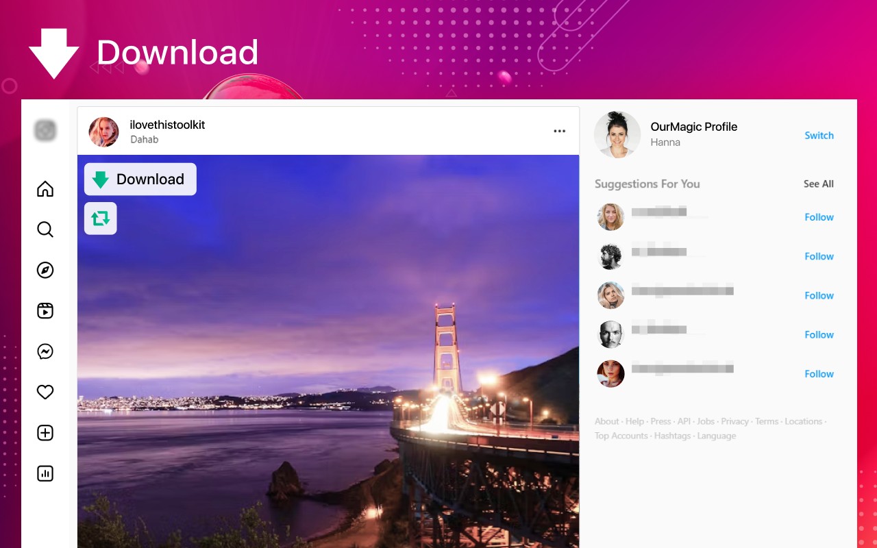 Downloader for Instagram - Promaster screenshot
