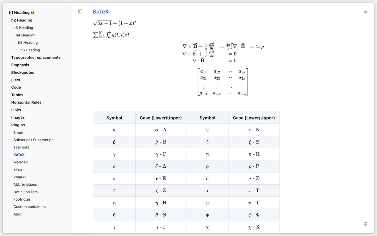 Markdown Reader screenshot