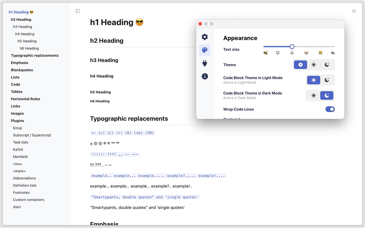 Markdown Reader screenshot