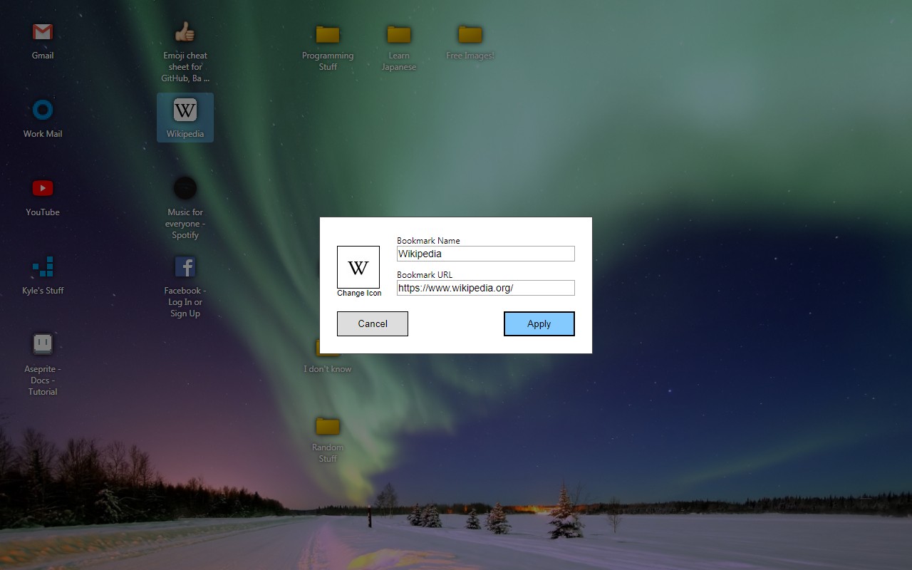 Super Bookmark Desktop screenshot