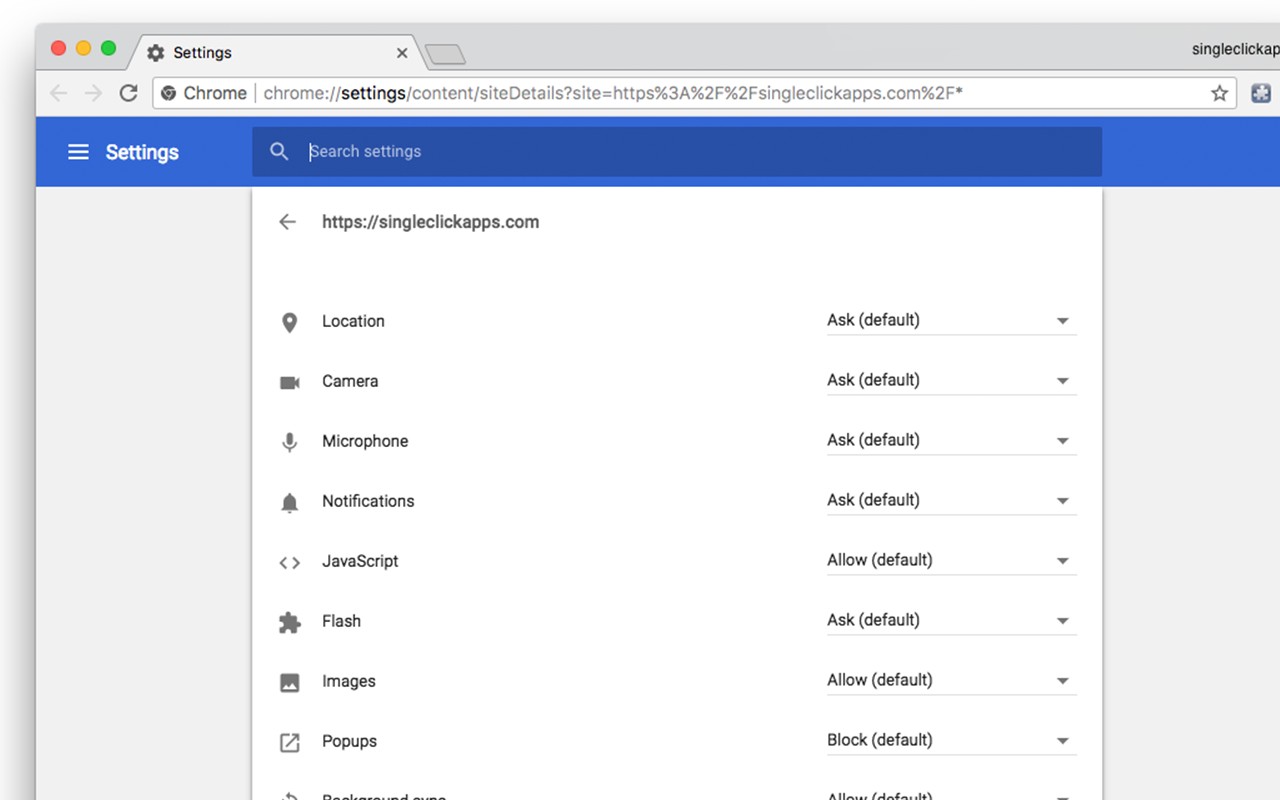 Plugins screenshot