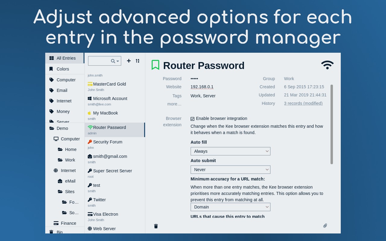 Kee - Password Manager screenshot