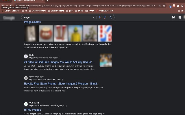 Image Blur Extension screenshot