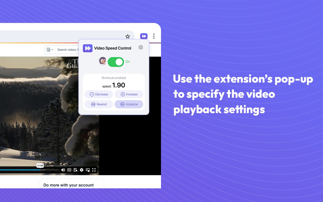Video Speed Controller - video manager screenshot