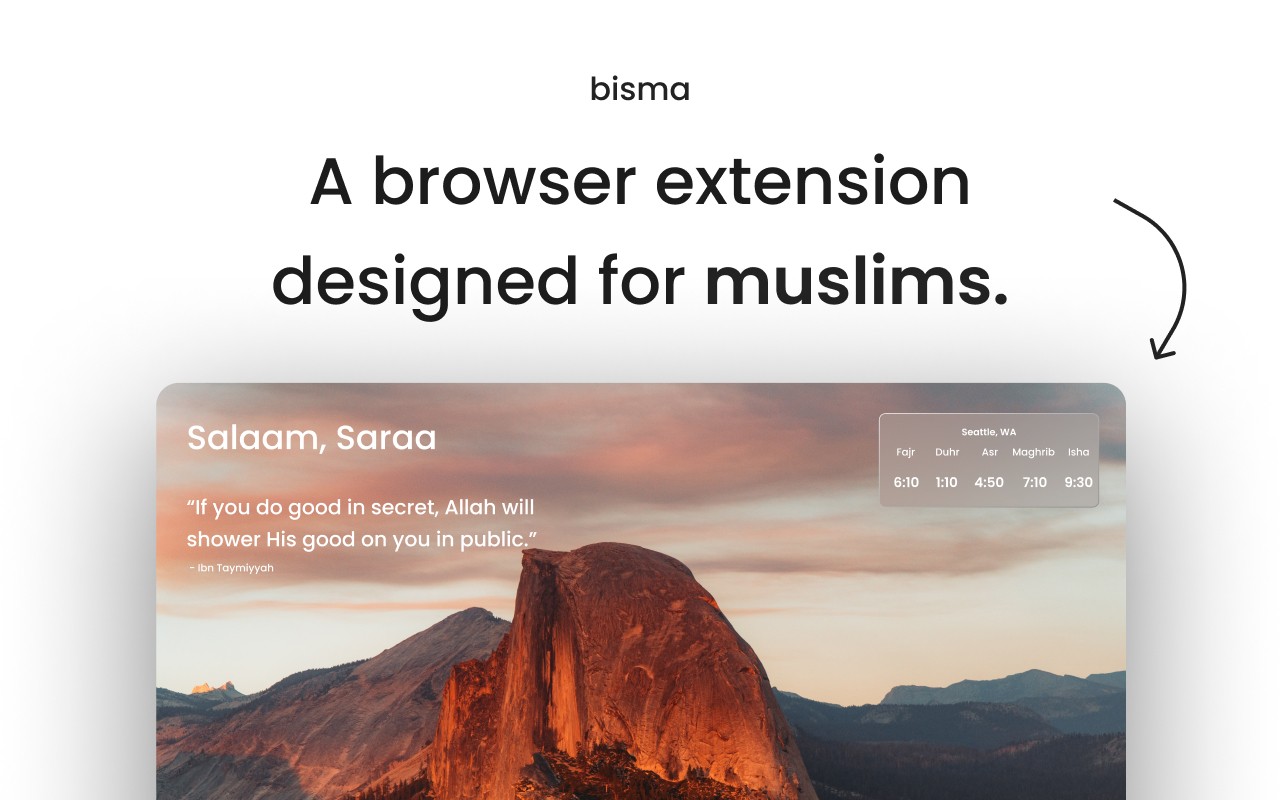 Bisma - Prayer Times screenshot
