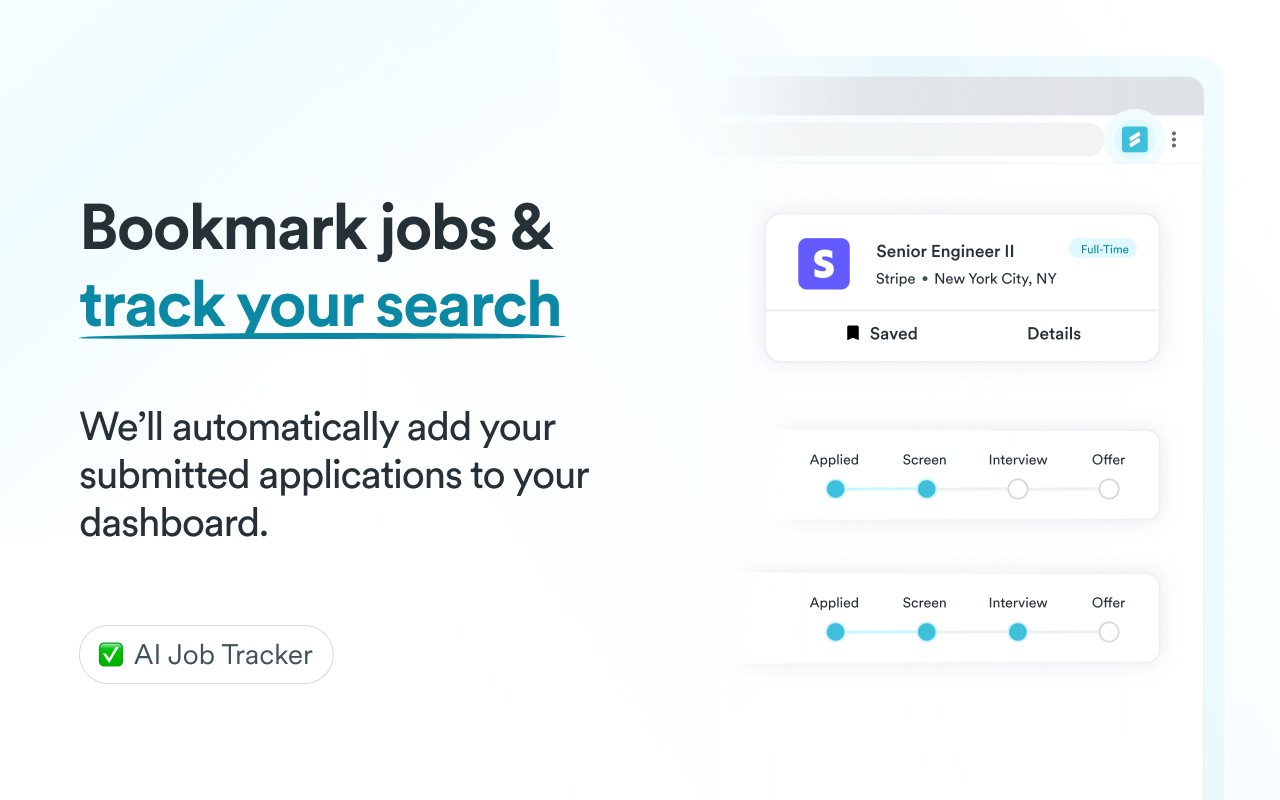 Simplify Copilot - Autofill job applications, job tracker & AI resumes screenshot