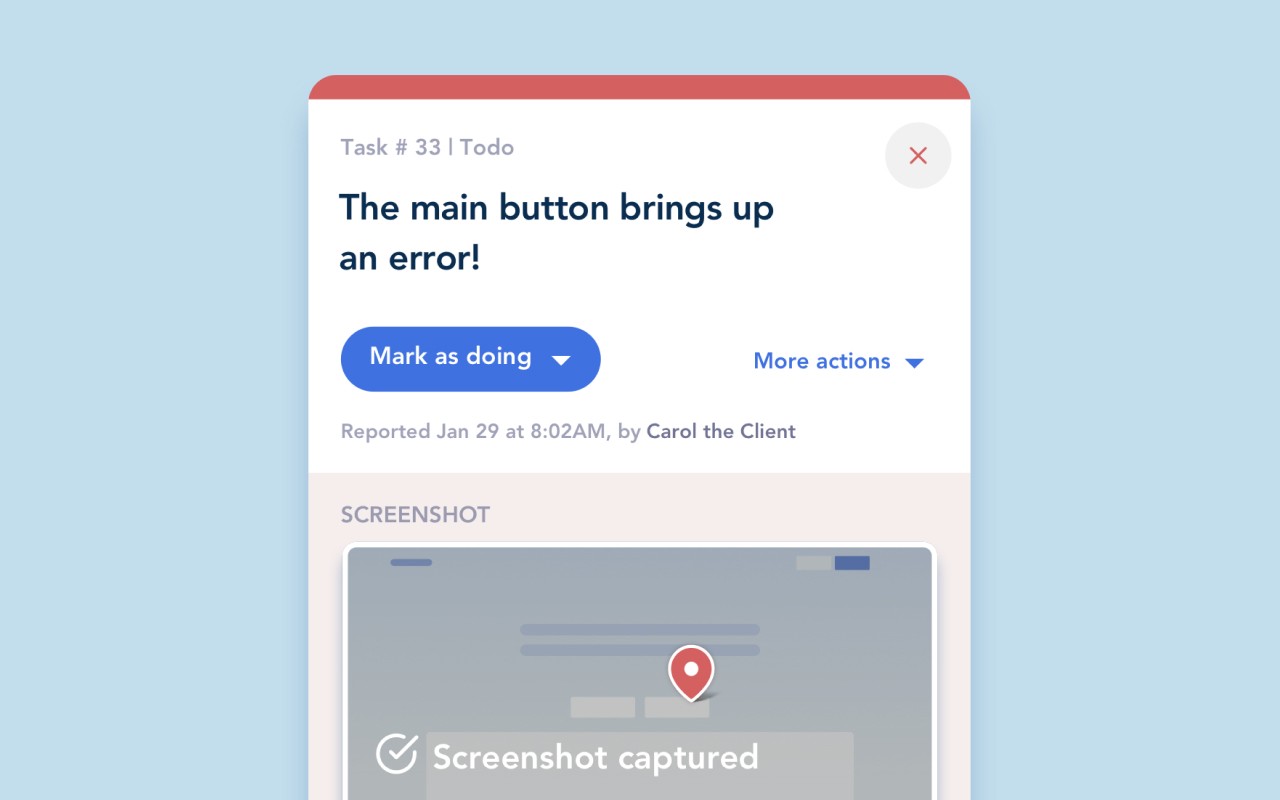 BugHerd: Visual Feedback & Bug Tracking Tool screenshot